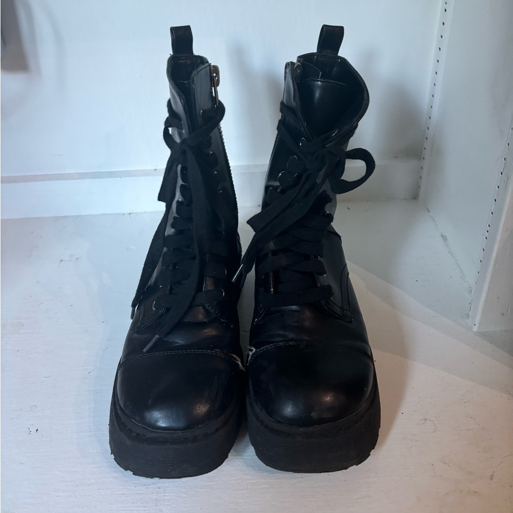 Dolls Kill combat boots